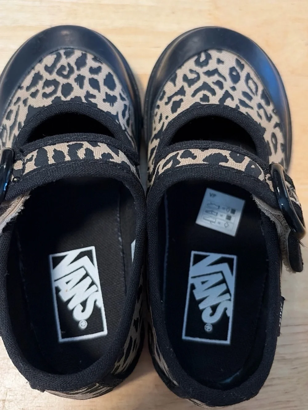 Kids Leopard Print Mary Jane Shoes